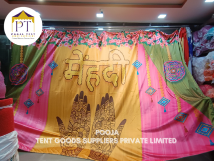 MEHNDI DIGITAL PRINT PARDA